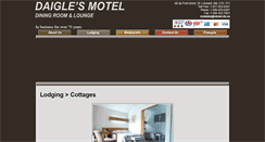 Desktop Screenshot of daiglemotel.com